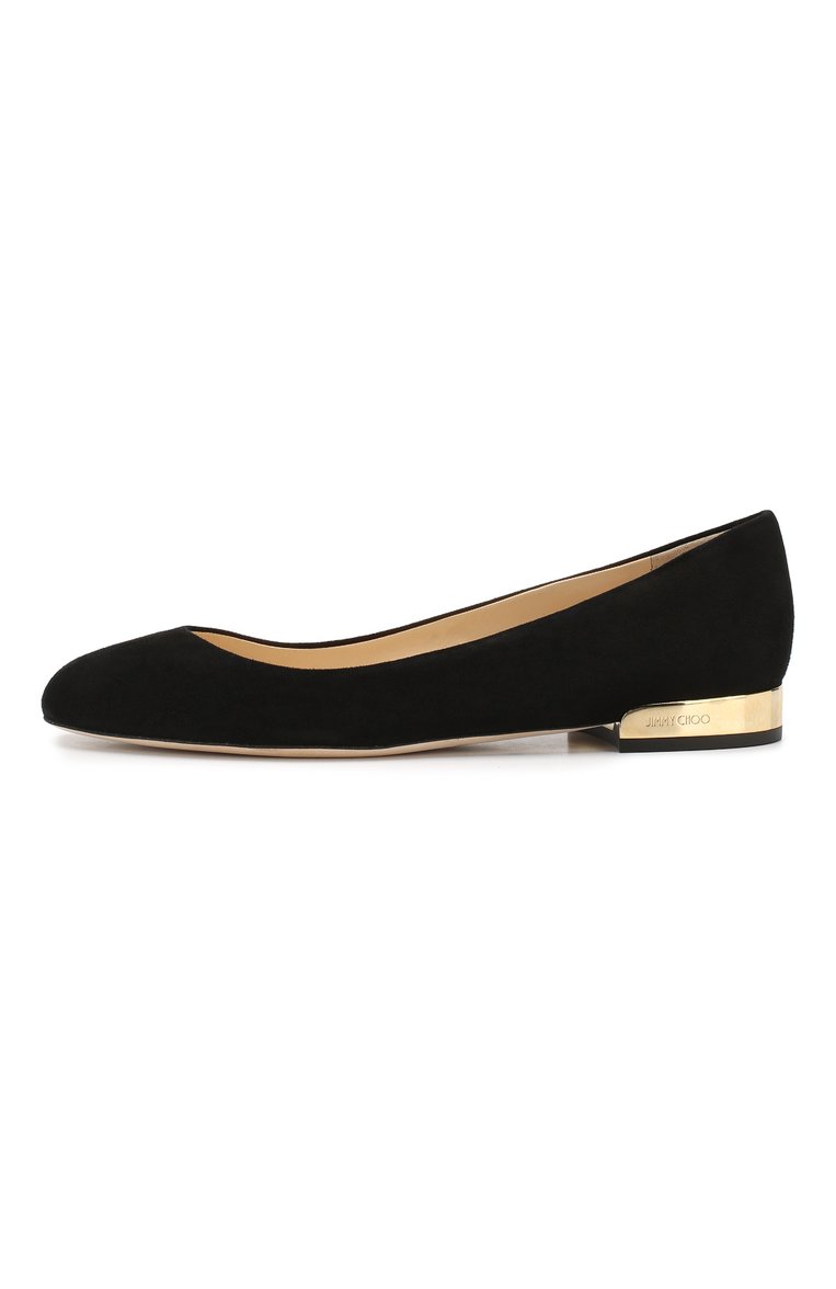 Женские черные замшевые балетки jessie JIMMY CHOO купить в интернет ...