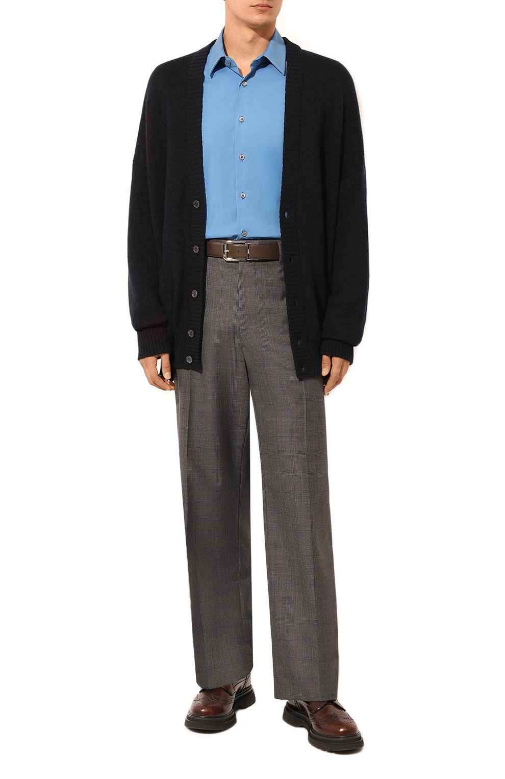 Кашемировый кардиган PRADA, арт. UMG109-1Z9F-F0008-221, фото 2