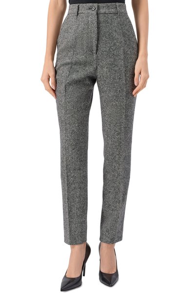 Шерстяные брюки DOLCE & GABBANA, арт. FTAM2T/FMBAR, фото 3