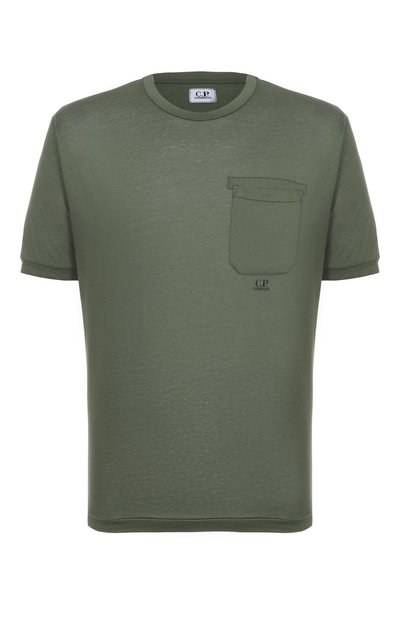 Мужская хлопковая футболка C.P. COMPANY, арт. 18CMTS257A110302W