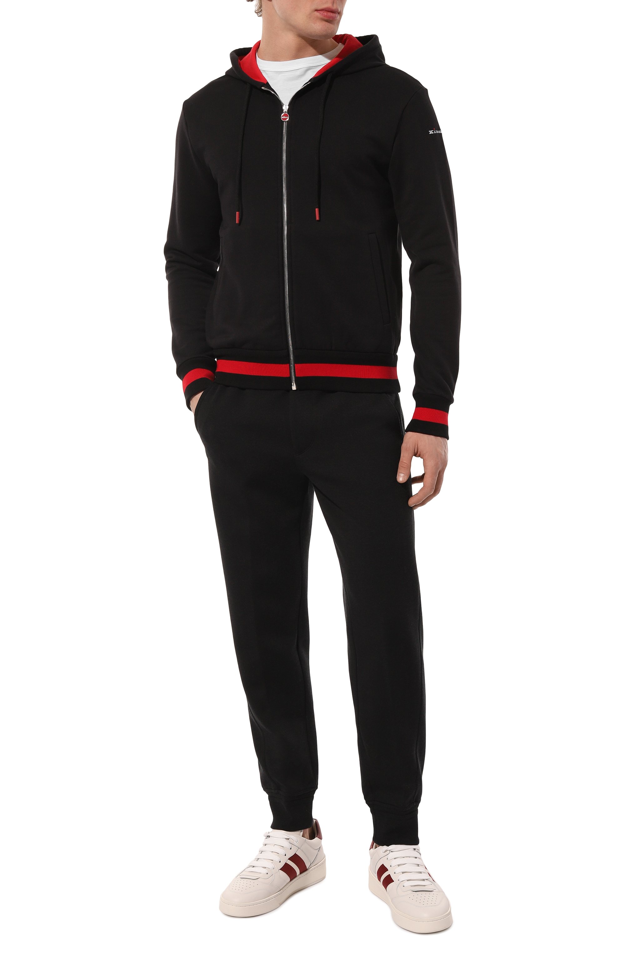 Джоггеры из шерсти и хлопка ZEGNA, арт. CCTTR1/UC564A6, фото 2