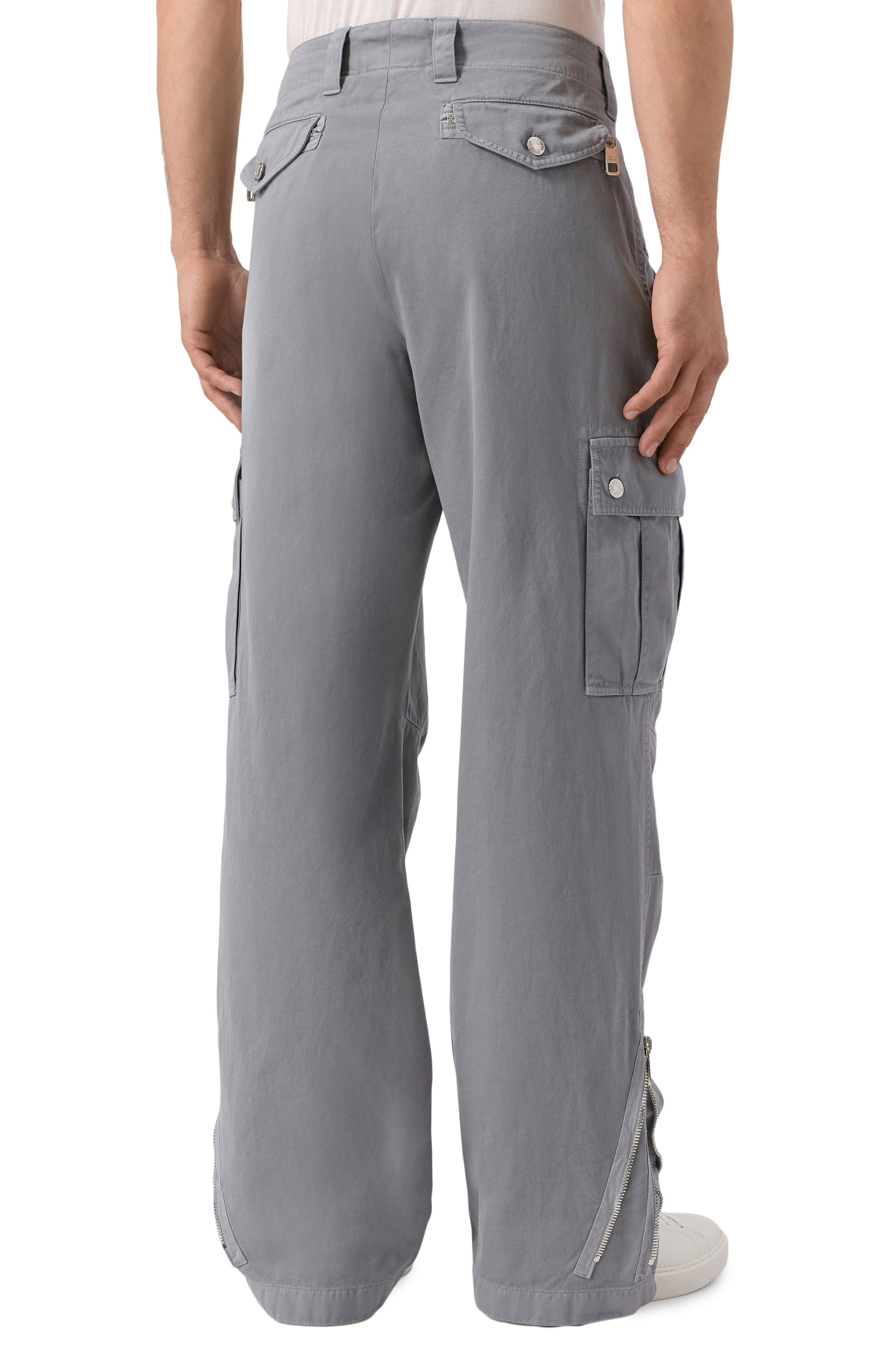 Хлопковые брюки-карго DOLCE & GABBANA, арт. GVL7HT/G8NT5, фото 4