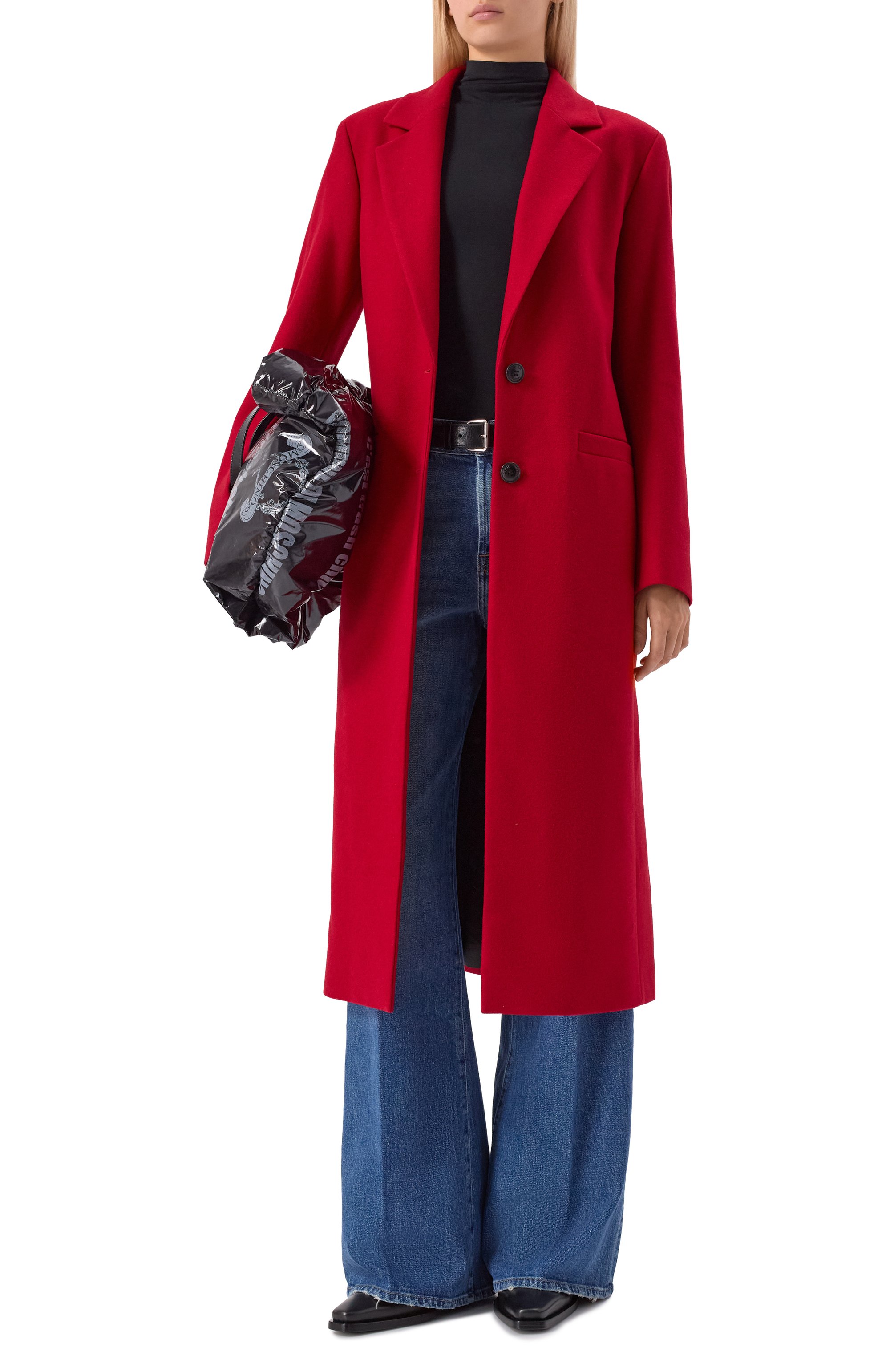 Шерстяное пальто HUGO, арт. 50547691, фото 2