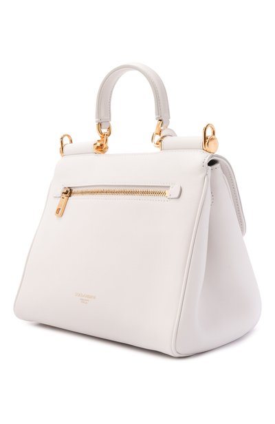 Сумка my sicily DOLCE & GABBANA белого цвета по цене 299500 руб., арт. BB7781/B7321, фото 4 Сумка my sicily DOLCE & GABBANA, арт. BB7781/B7321, фото 4