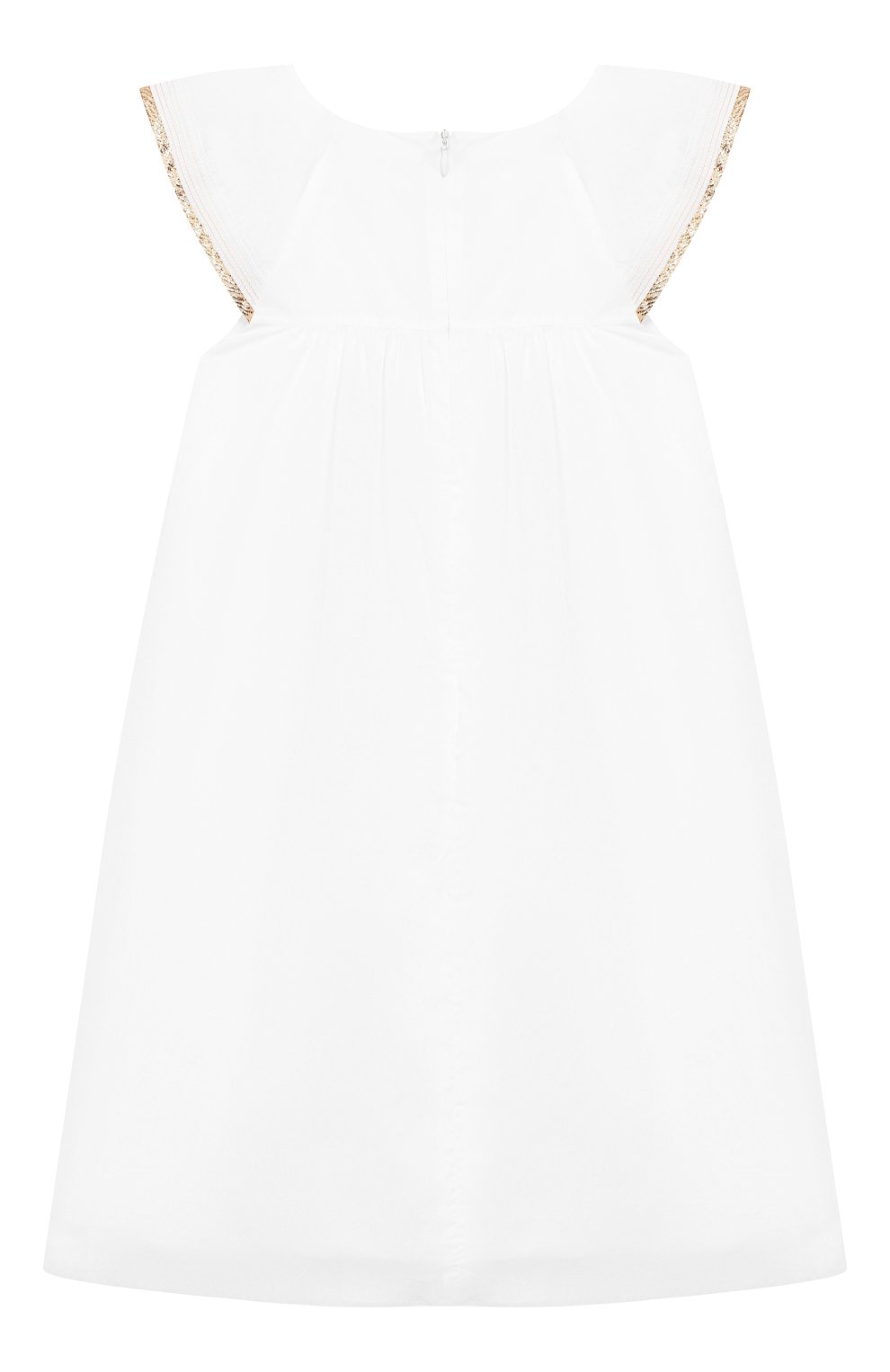 Хлопковое платье CHLOÉ, арт. C12720/6A-12A, фото 2