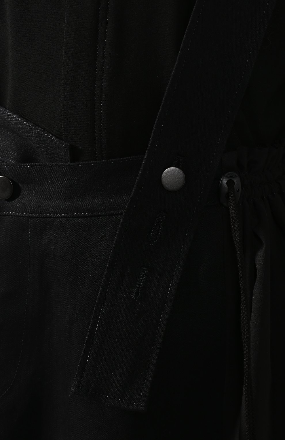 Хлопковые брюки YOHJI YAMAMOTO, арт. FS-P53-801, фото 5