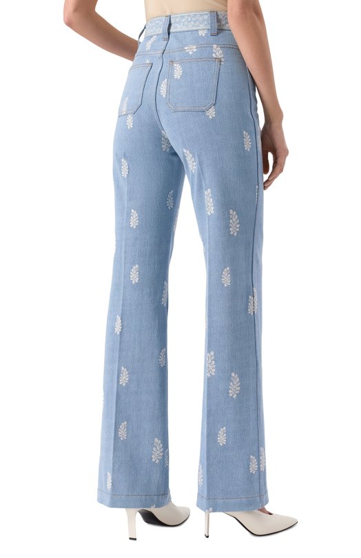 Джинсы Giambattista Valli 25SSSVM03112/J3DEN Голубой  25SSSVM03112/J3DEN Фото 4