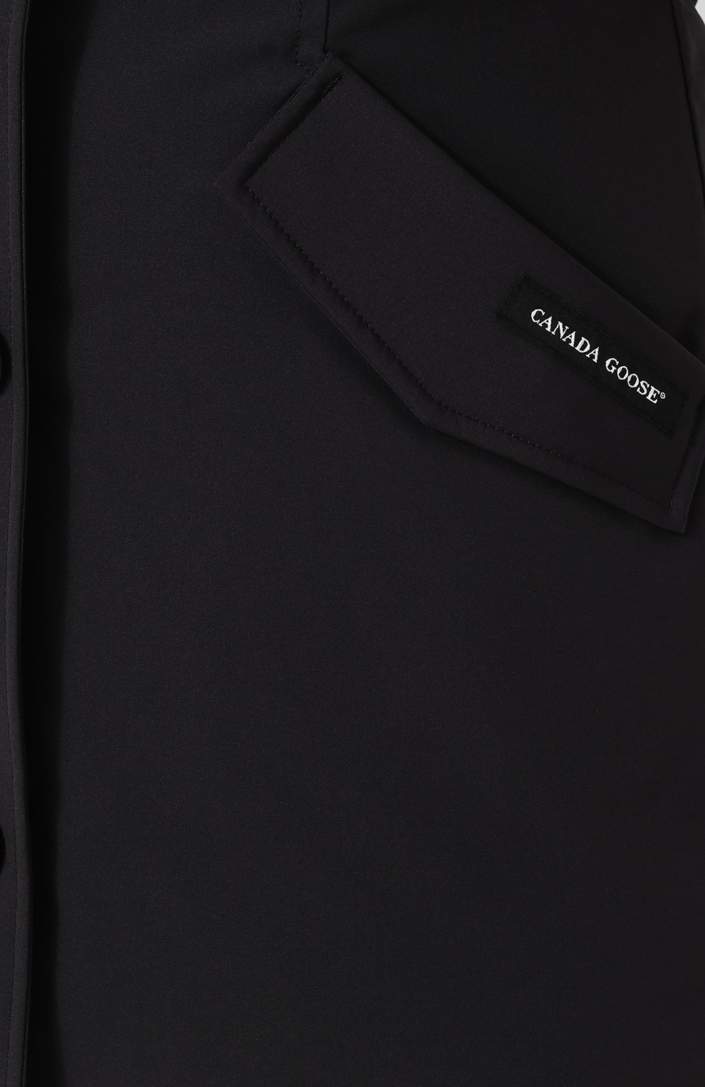Парка rossclair CANADA GOOSE темно-синего цвета по цене 139000 руб., арт. 2580L, фото 5 Парка rossclair CANADA GOOSE, арт. 2580L, фото 5