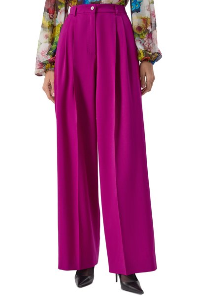 Шерстяные брюки DOLCE & GABBANA, арт. FTC3MT/FUBFL, фото 3