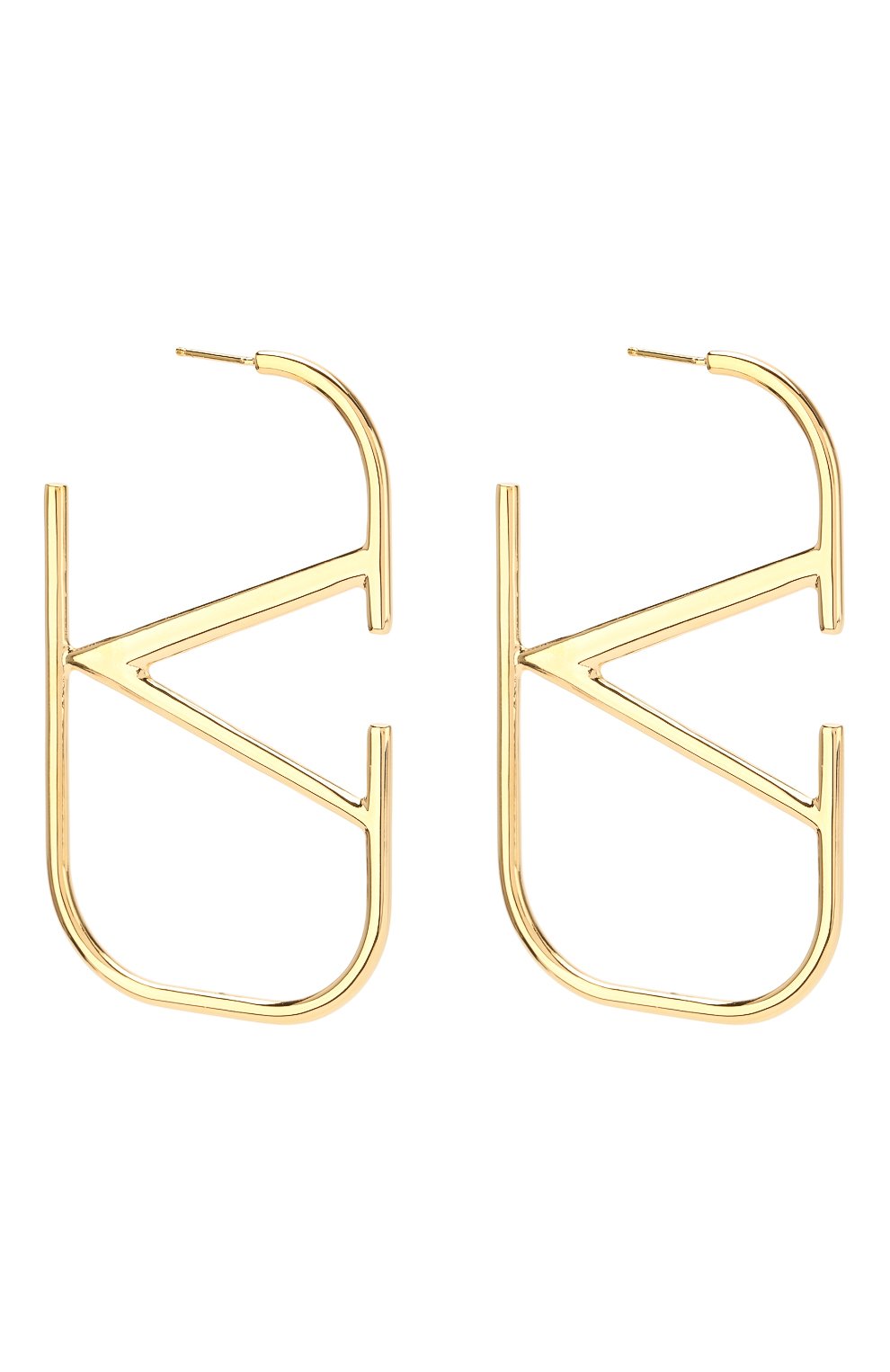 Серьги vlogo VALENTINO золотого цвета по цене 38850 руб., арт. TW2J0E27/MET, фото 3 Серьги vlogo VALENTINO, арт. TW2J0E27/MET, фото 3