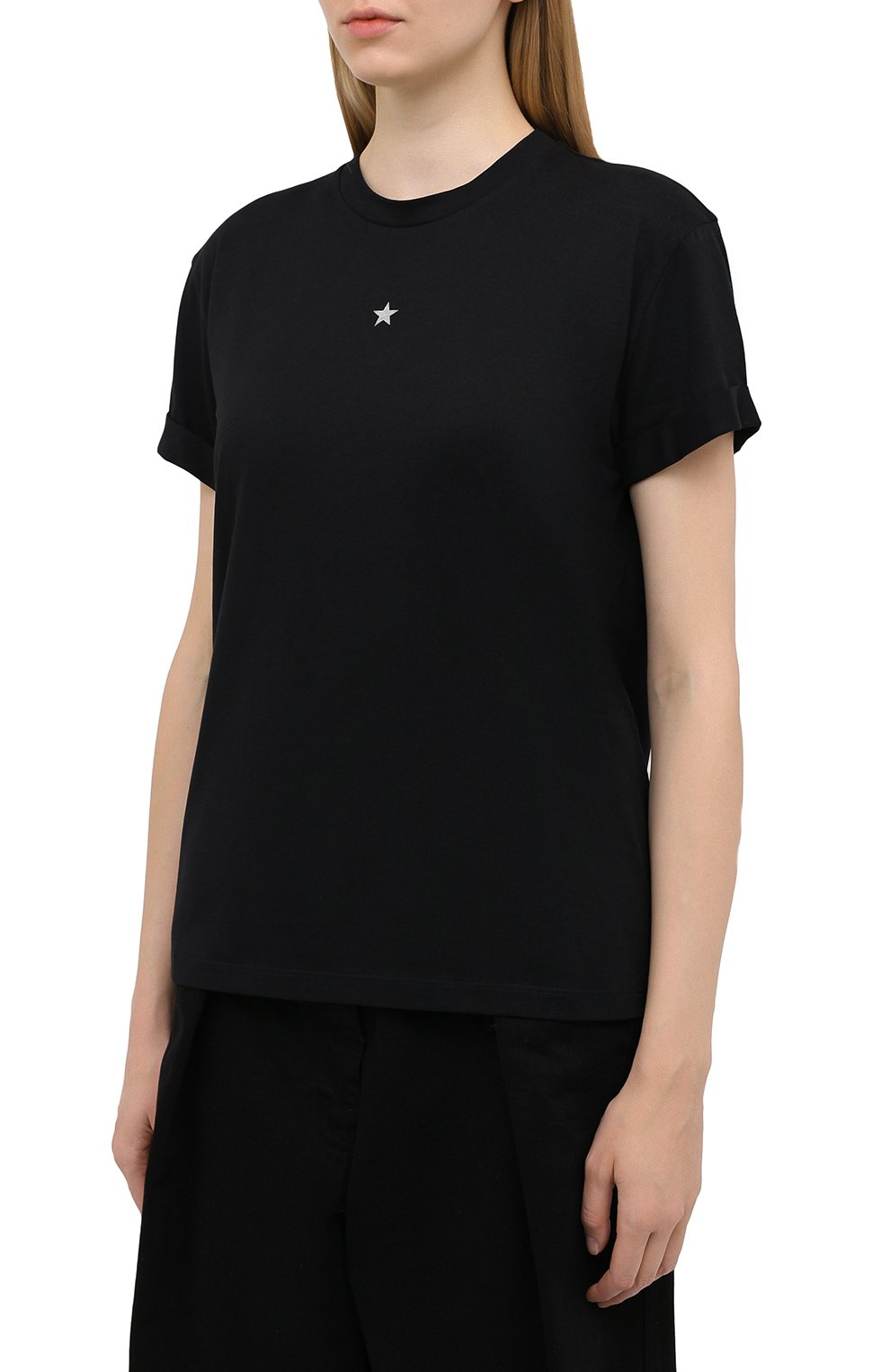 Хлопковая футболка STELLA MCCARTNEY, арт. 457142/S0W27, фото 3