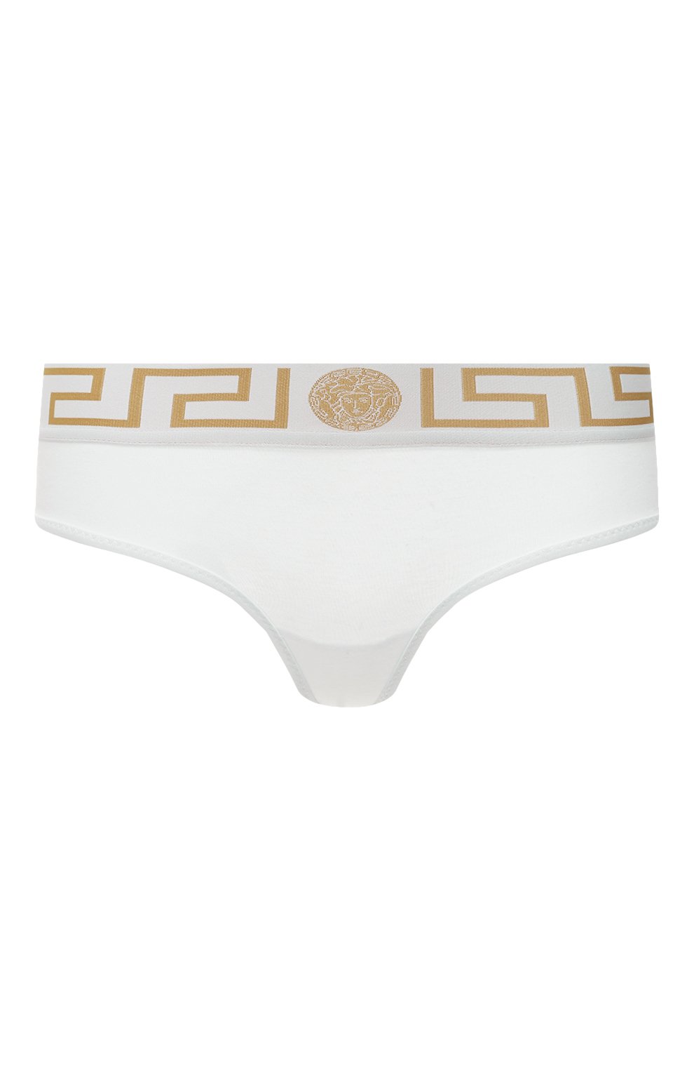 Трусы-шорты VERSACE белого цвета по цене 5995 руб., арт. AUD01071/A232741, фото 1 Трусы-шорты VERSACE, арт. AUD01071/A232741, фото 1