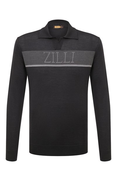 Мужская поло из кашемира и шелка ZILLI, арт. KBP001M0330VLM000