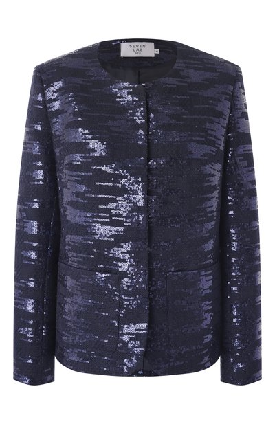 Женский жакет с отделкой пайетками SEVEN LAB, арт. SJU.38.423.453