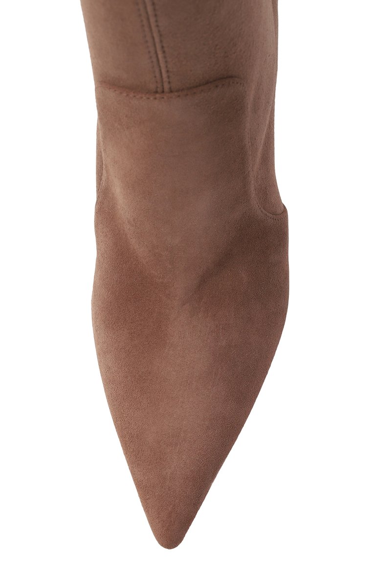 Замшевые ботильоны stuart 100 STUART WEITZMAN, арт. S6985, фото 4