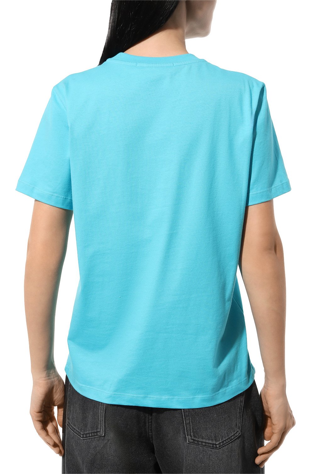 Хлопковая футболка MSGM, арт. 3641MDM520/247002, фото 4