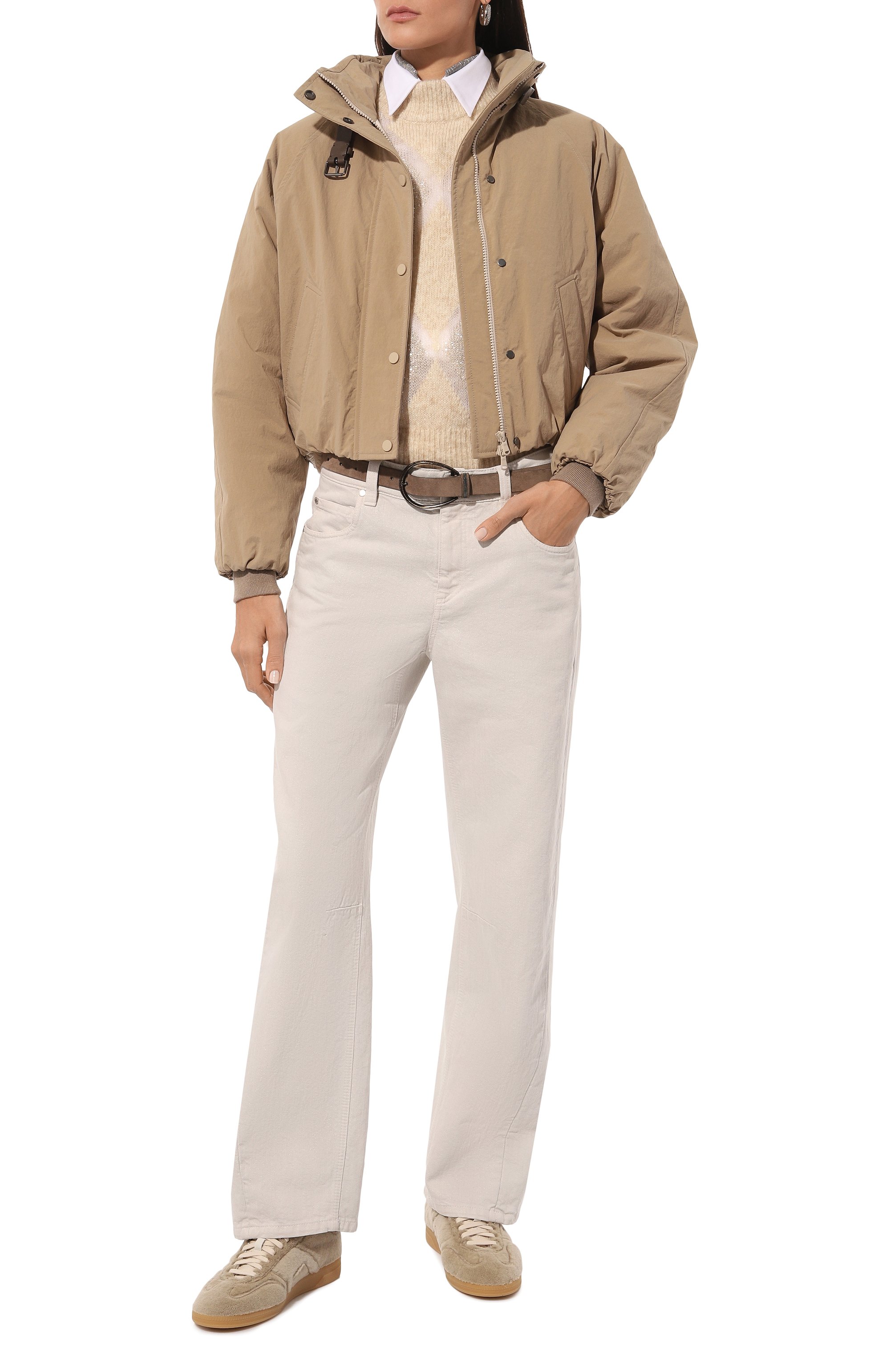 Пуховый бомбер BRUNELLO CUCINELLI, арт. MH5737978P, фото 2