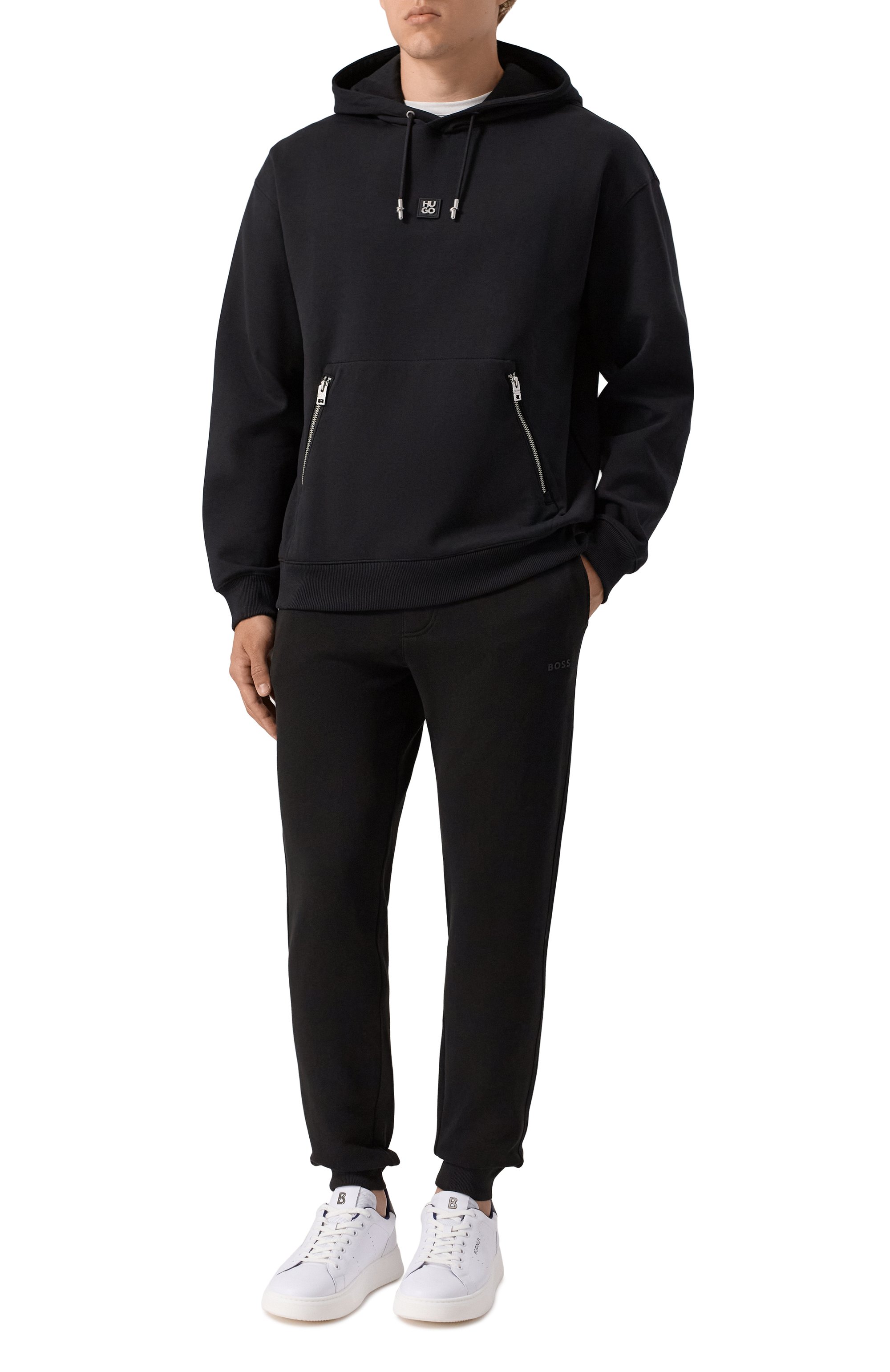 Хлопковые джоггеры BOSS ORANGE, арт. 50533392, фото 2