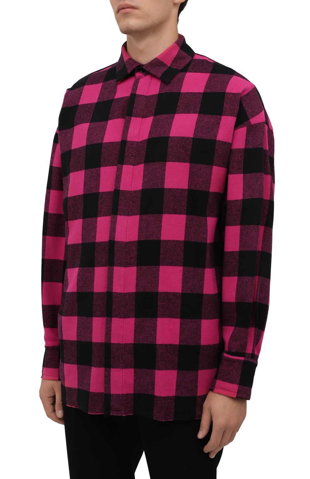 Хлопковая рубашка PALM ANGELS, арт. PMGA079F21FAB0013205, фото 3