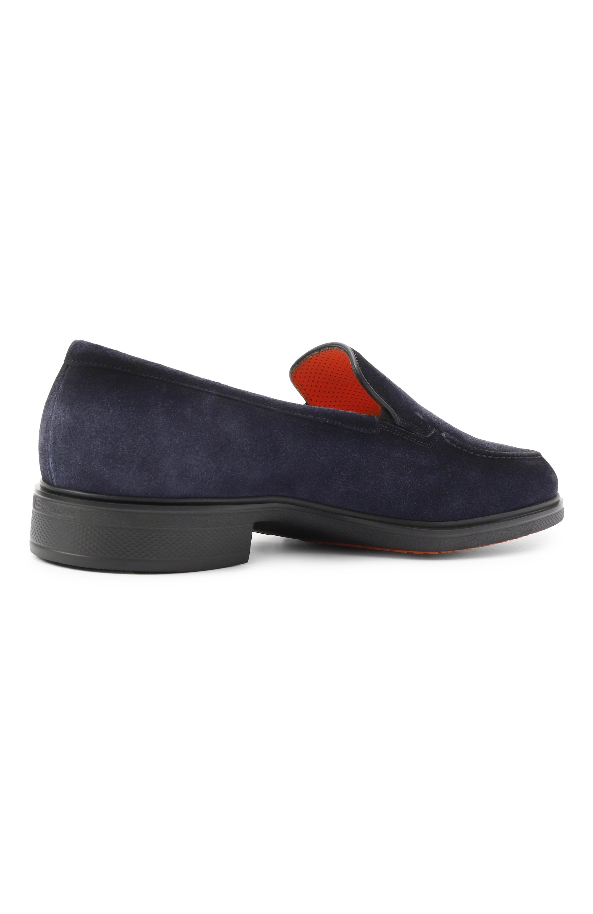 Замшевые лоферы easy on SANTONI, арт. MGEG19032NEAXGEX, фото 5