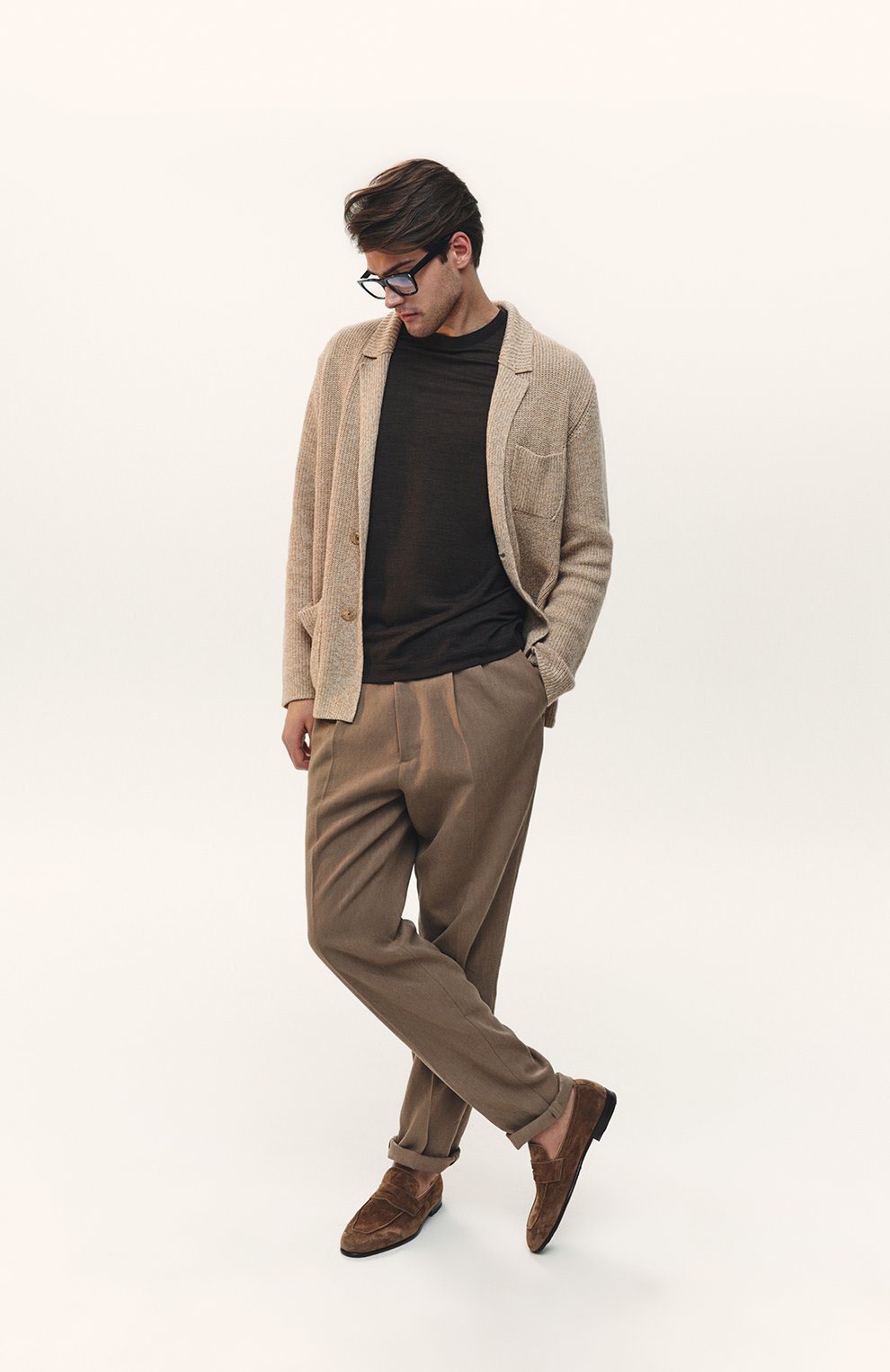 Шерстяная футболка GIORGIO ARMANI, арт. 3RSM60/SJAQZ, фото 7