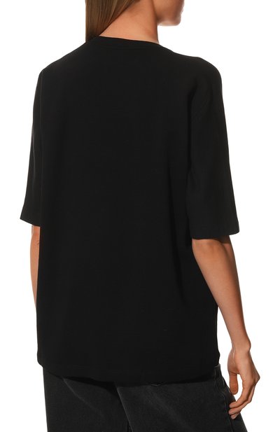 Хлопковая футболка ZADIG AND VOLTAIRE, арт. JWSS00010, фото 4