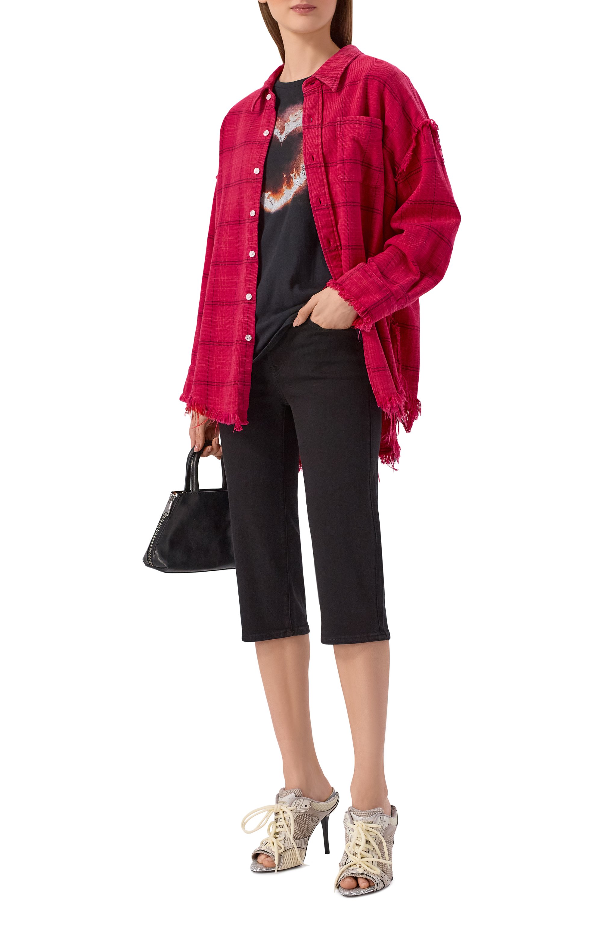 Хлопковая рубашка R13, арт. R13WR075-R781B, фото 2