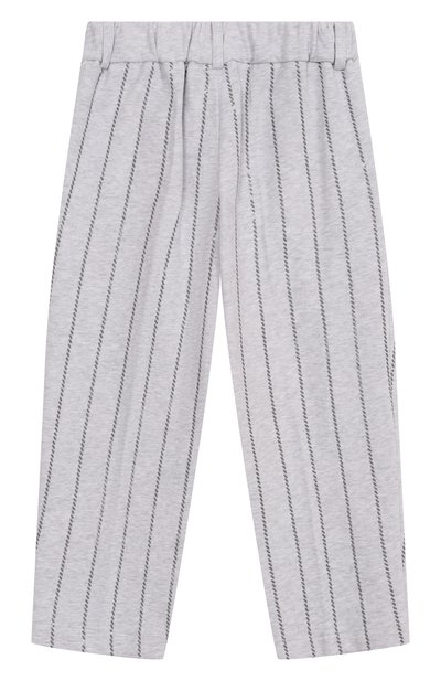 Хлопковые брюки BRUNELLO CUCINELLI, арт. BN05NE649A, фото 2