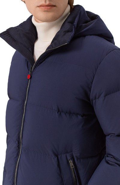 Пуховик KITON синего цвета по цене 858000 руб., арт. UW2467V0427L, фото 5 Пуховик KITON, арт. UW2467V0427L, фото 5