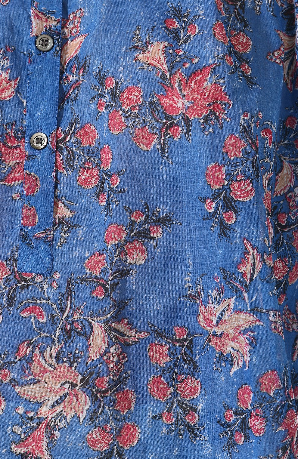 Хлопковая блузка с принтом ISABEL MARANT ETOILE, арт. HT1129-19P027E/MARIA, фото 5