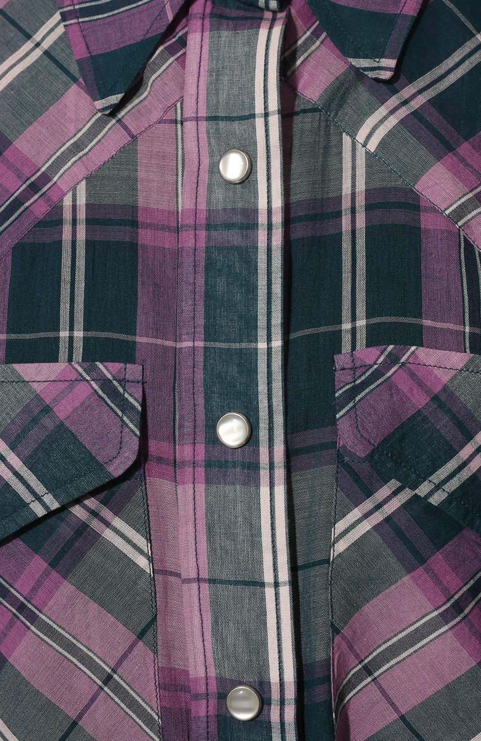 Хлопковая рубашка ISABEL MARANT ETOILE, арт. CH0803-22P026E/BADIANE, фото 5