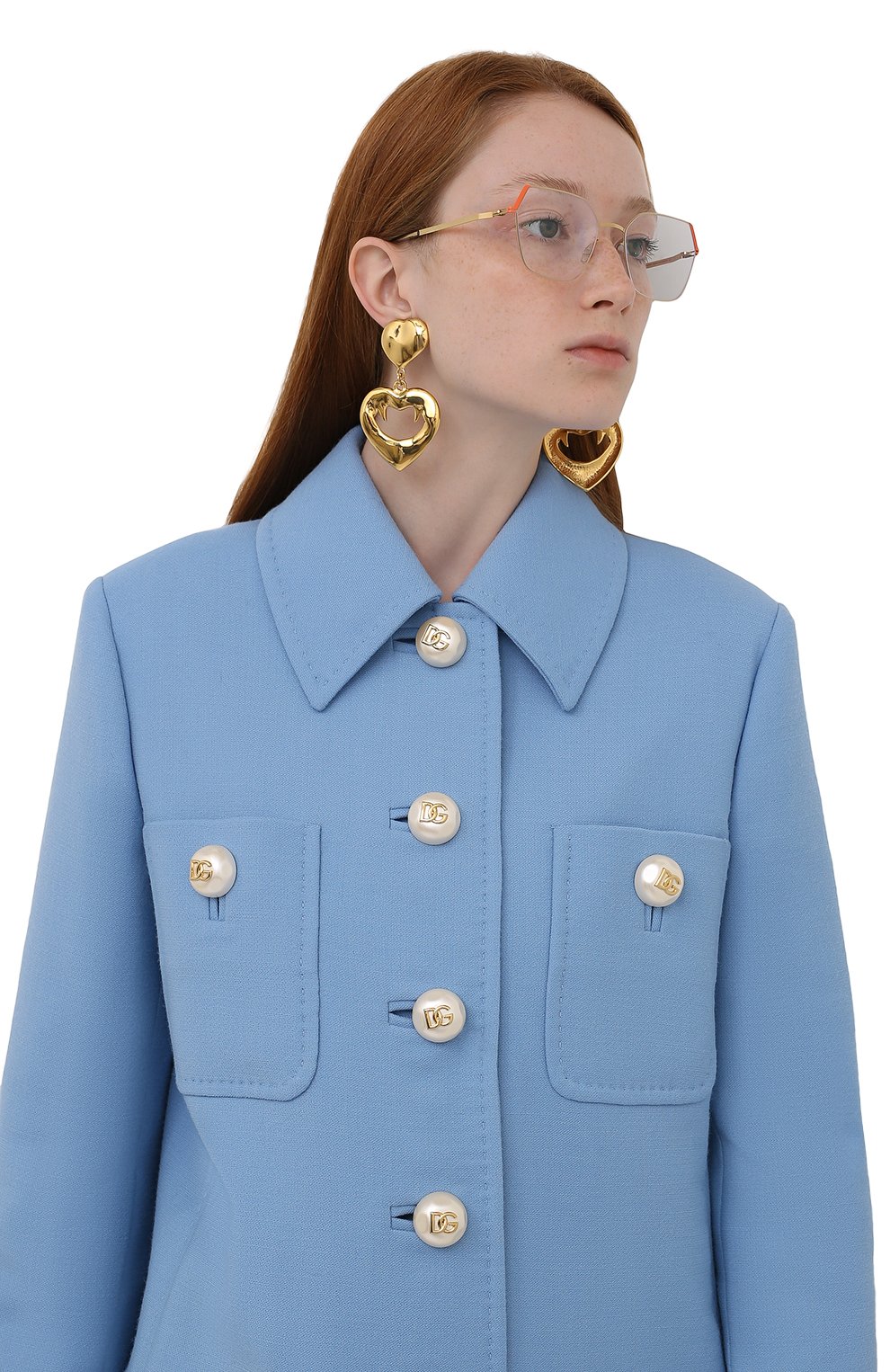 Оправа MYKITA золотого цвета по цене 59950 руб., арт. STINE/574, фото 2 Оправа MYKITA, арт. STINE/574, фото 2