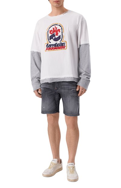 Джинсовые шорты marine shorts DSQUARED2, арт. S74MU0964/S30357, фото 2