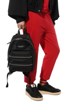 Женский рюкзак the biker medium MARC JACOBS (THE) черного цвета, арт. 2F3HBP029H02 | Фото 2 (Материал: Текстиль; Драгоценные камни: Проставлено; Размер: medium; Материал сплава: Проставлено; Стили: Кэжуэл, Спорт)
