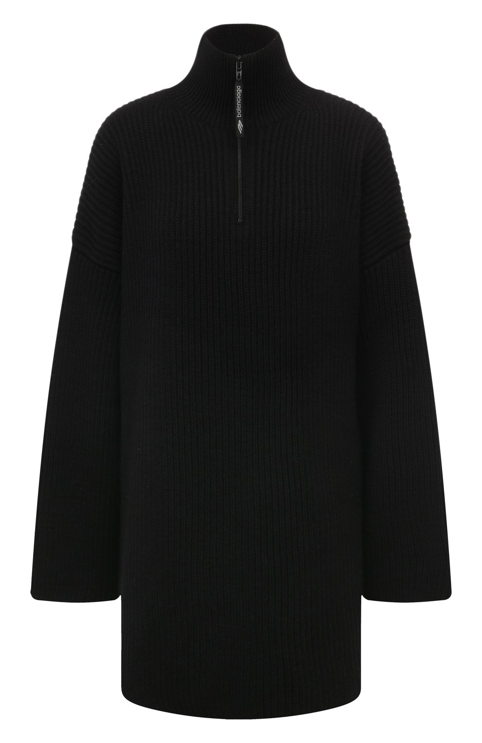 Шерстяной свитер BALENCIAGA черного цвета по цене 240500 руб., арт. 773596/T1684, фото 1 Шерстяной свитер BALENCIAGA, арт. 773596/T1684, фото 1