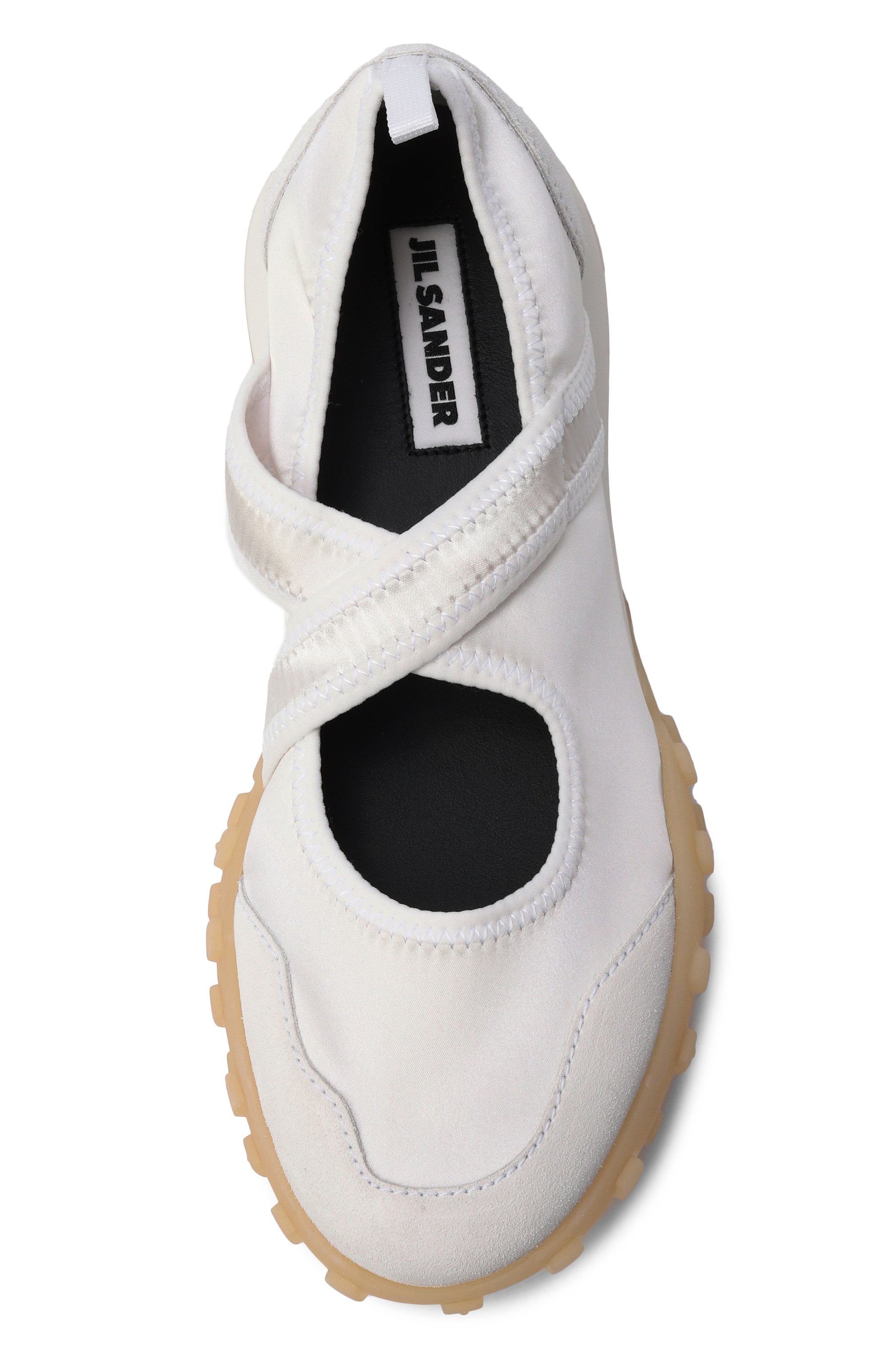 Текстильные кроссовки moon ballerina JIL SANDER, арт. J15WS0039/P7607, фото 6