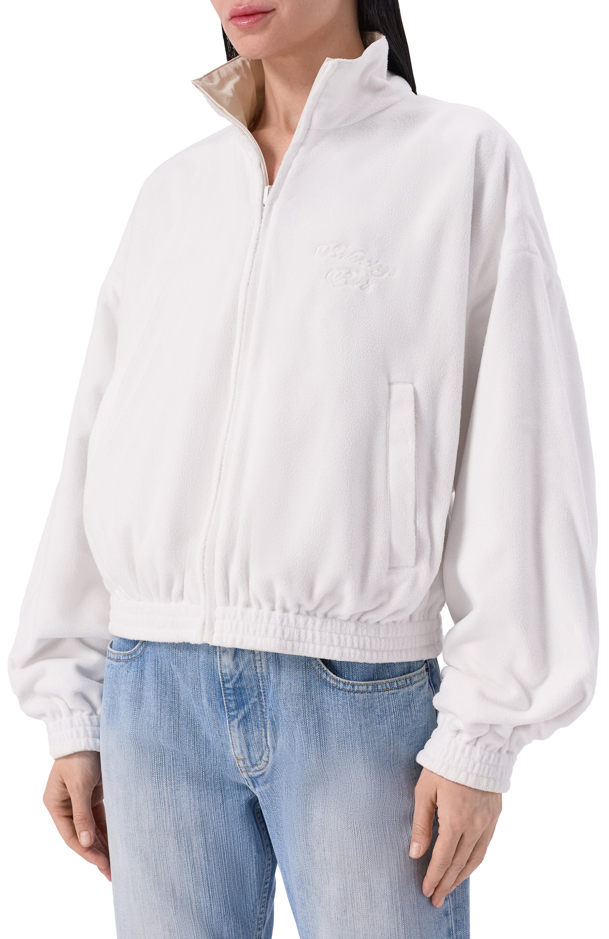 Двусторонняя куртка BALENCIAGA кремового цвета по цене 332000 руб., арт. 857746/TT004, фото 6 Двусторонняя куртка BALENCIAGA, арт. 857746/TT004, фото 6