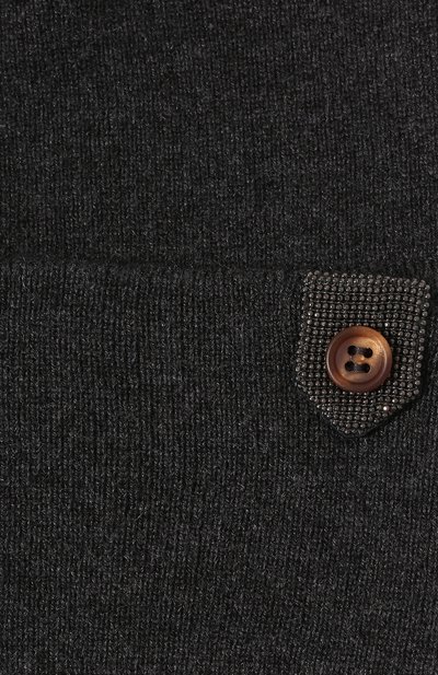 Кашемировая шапка BRUNELLO CUCINELLI темно-серого цвета по цене 75100 руб., арт. M12135689P, фото 4 Кашемировая шапка BRUNELLO CUCINELLI, арт. M12135689P, фото 4