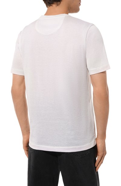 Футболка из шелка и хлопка MARCO PESCAROLO, арт. JAMES/50Y17, фото 4