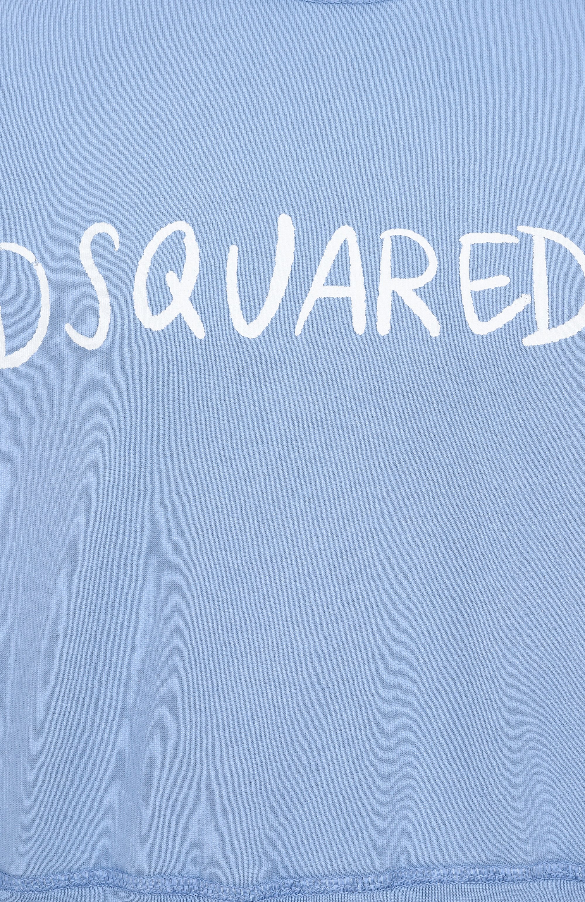 Хлопковый свитшот DSQUARED2, арт. S72GU0495/S25539, фото 6