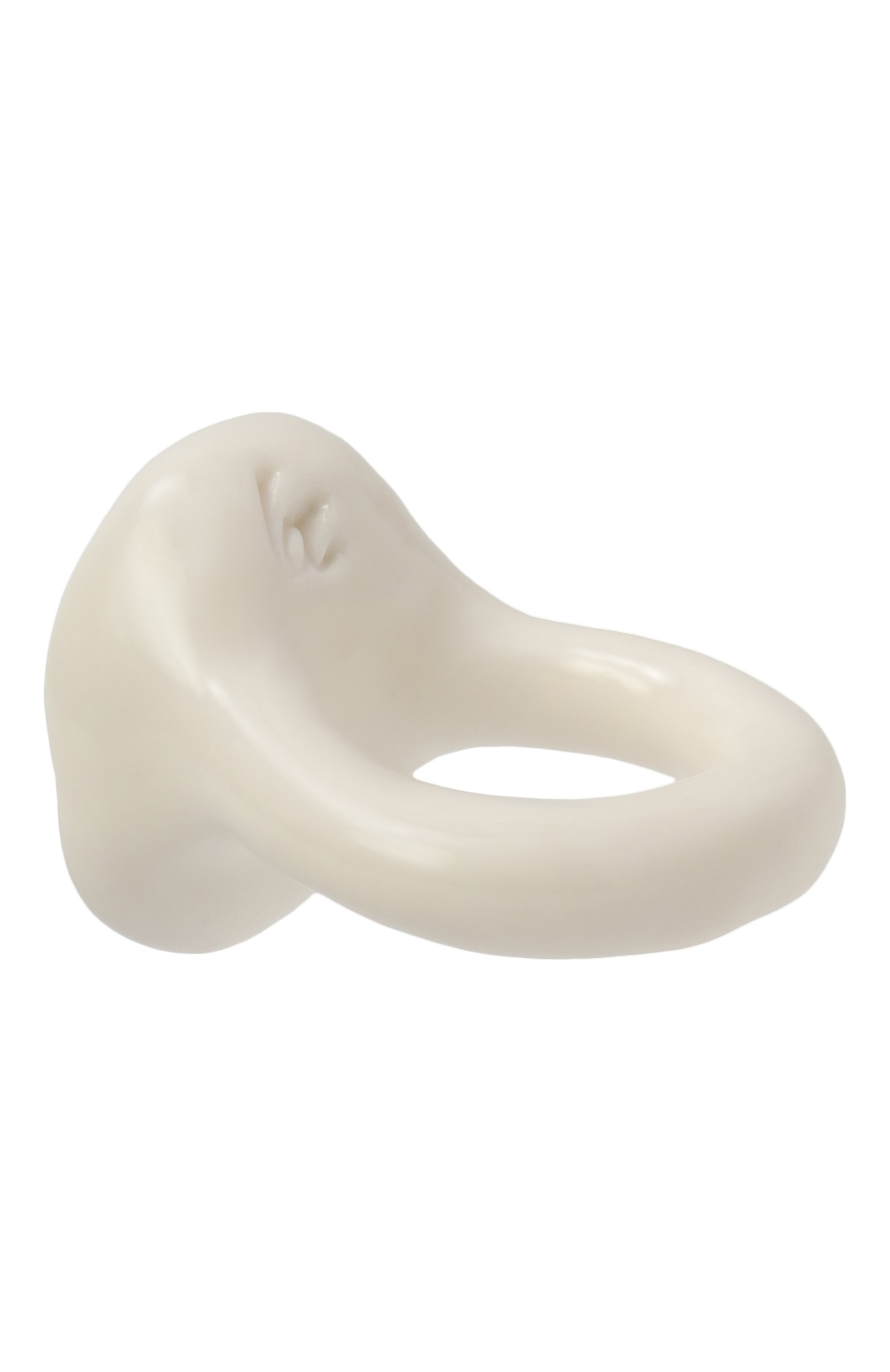 Кольцо LILI ARCHIVE белого цвета по цене 35200 руб., арт. М.440, фото 2 Кольцо LILI ARCHIVE, арт. М.440, фото 2