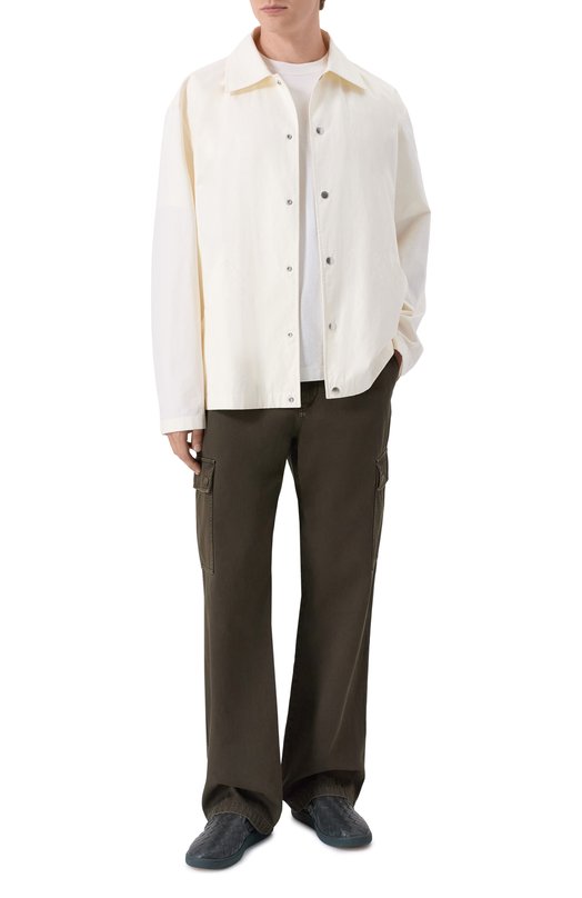 Кожаные слипоны Sawyer Bottega Veneta 775320/V3HB0 Зелёный  775320/V3HB0 Фото 2