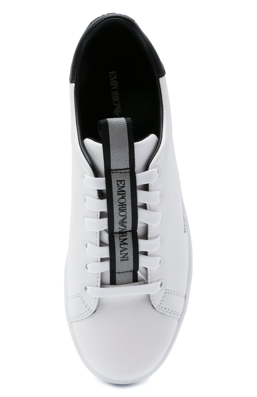 Кожаные кеды EMPORIO ARMANI, арт. X3X132/XM789, фото 5