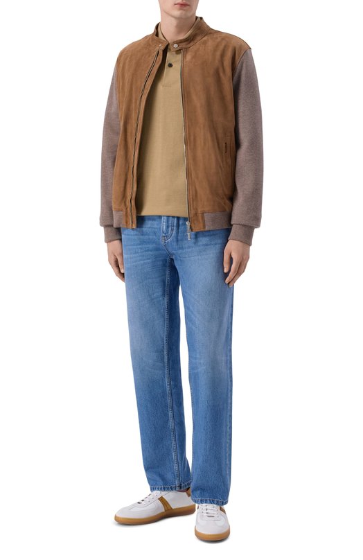 Кожаные кеды Riva Blu Barrett RIVA-14111.3/LE0N Белый  RIVA-14111.3/LE0N Фото 2