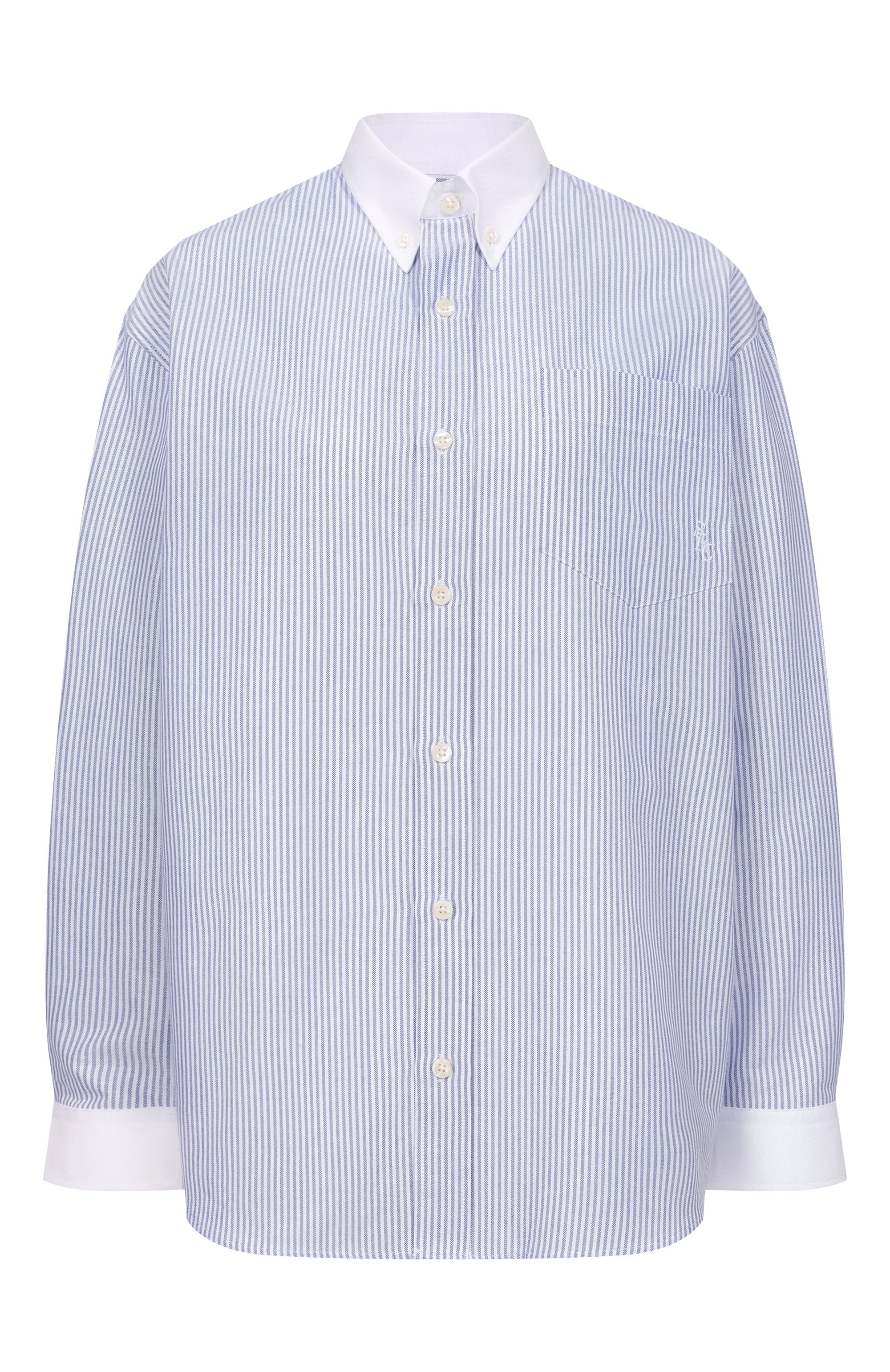 Хлопковая рубашка SPORTY AND RICH, арт. SI02762302ST09, фото 1