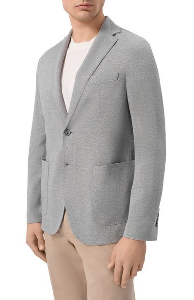 Пиджак из хлопка и льна CIRCOLO 1901, арт. CN5287, фото 3