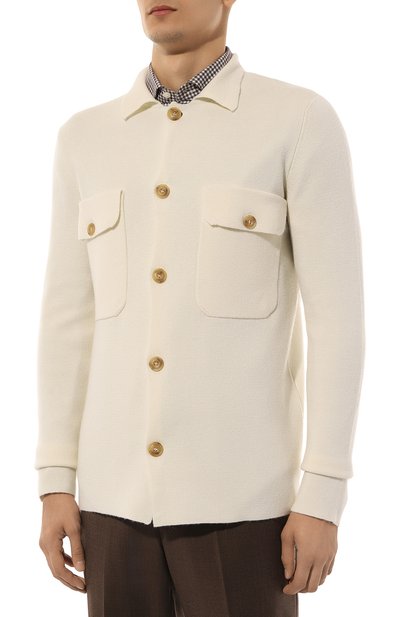 Кардиган из шерсти и кашемира L.B.M. 1911, арт. 6371/49501, фото 3