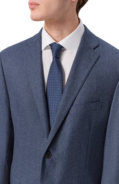 Мужской шелковый галстук CANALI, арт. 18/HJ04497