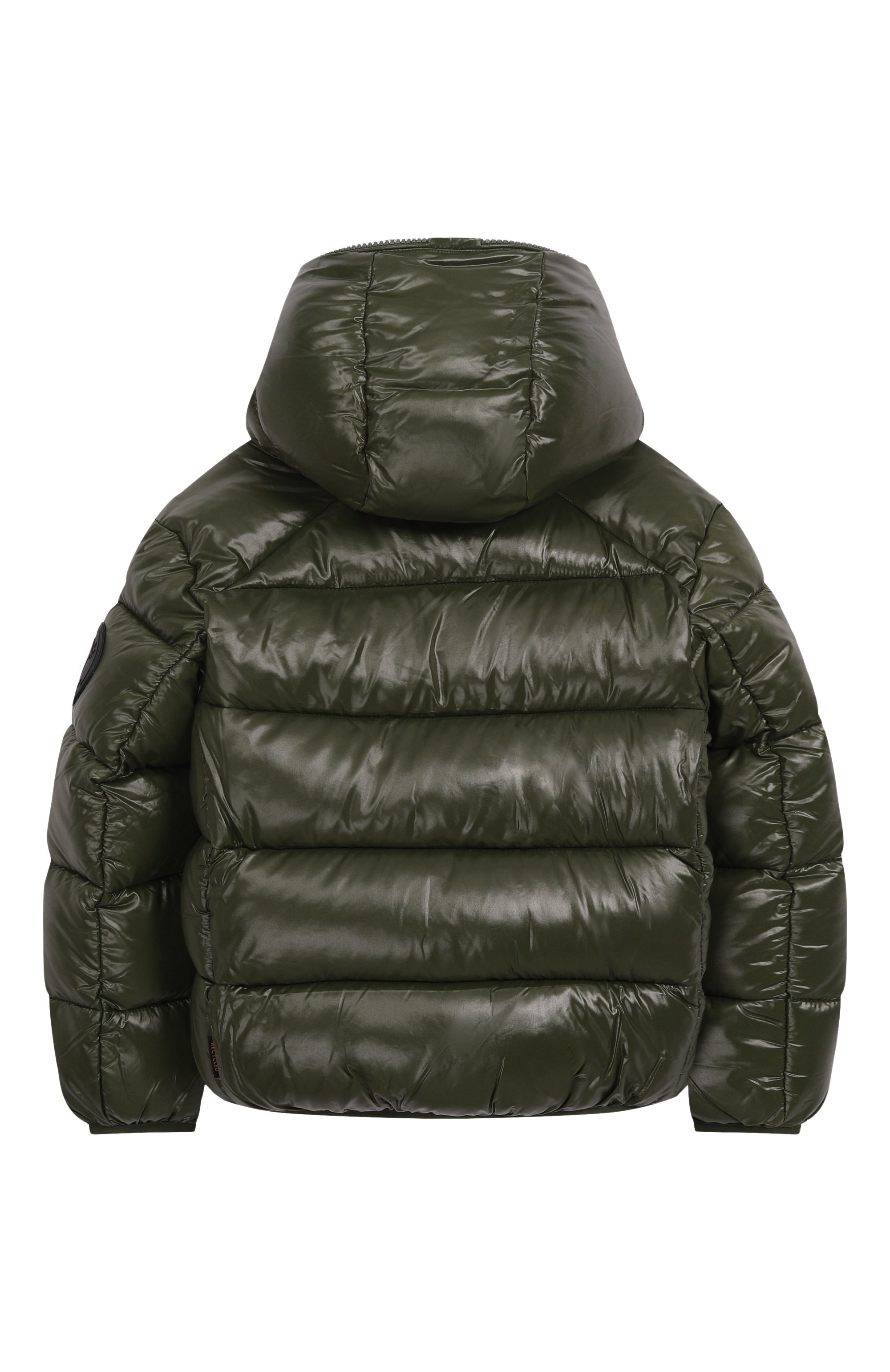 Утепленная куртка SAVE THE DUCK хаки цвета по цене 26150 руб., арт. J31280B/ARTIE/L0VE21, фото 2 Утепленная куртка SAVE THE DUCK, арт. J31280B/ARTIE/L0VE21, фото 2