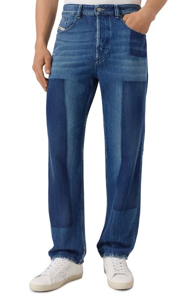 Джинсы 2024 d-macs DIESEL синего цвета по цене 33850 руб., арт. A18974/09M52, фото 3 Джинсы 2024 d-macs DIESEL, арт. A18974/09M52, фото 3